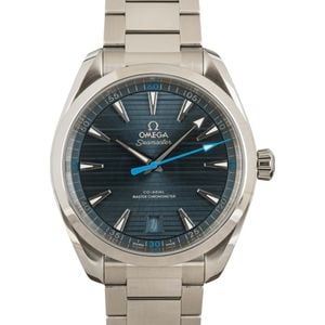 Omega Seamaster Aqua Terra 150M Blue Teak Dial