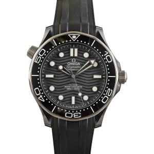 Mens Omega Seamaster Diver 300M Black