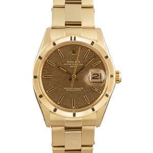 Rolex Date 1501 14k Yellow Gold