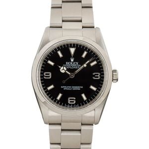 Used Rolex Explorer 14270 Stainless Steel