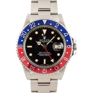 Rolex GMT-Master 16750 Pepsi Bezel Insert